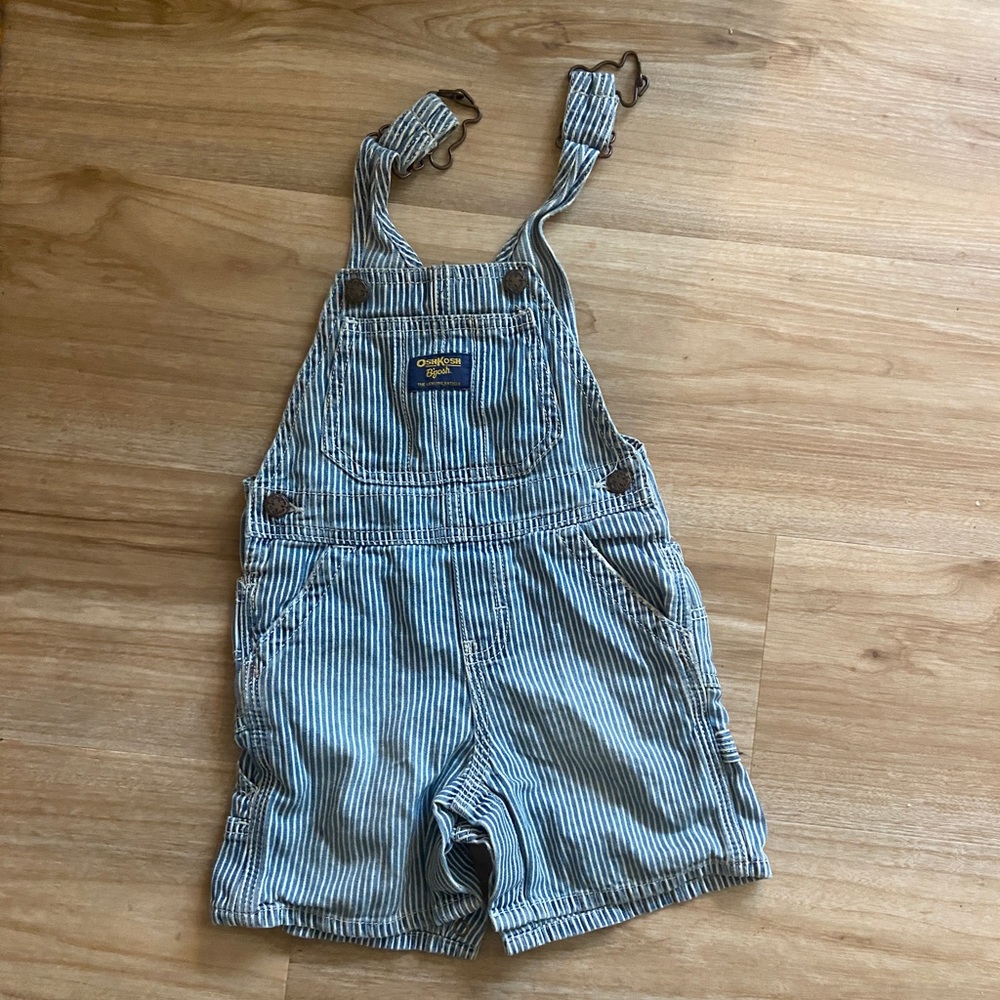 OshKosh Railroad Stripe Overalls